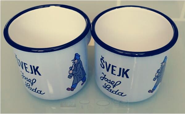 Plecháček Josef Lada - motiv ŠVEJK velký