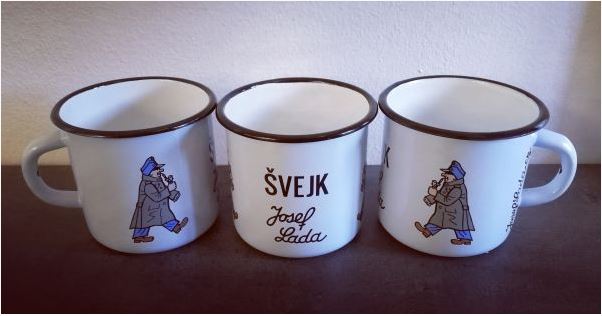 Plecháček Josef Lada - motiv ŠVEJK velký