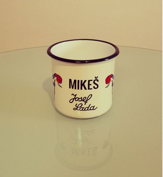 Plecháček Josef Lada - motiv KOCOUR MIKEŠ